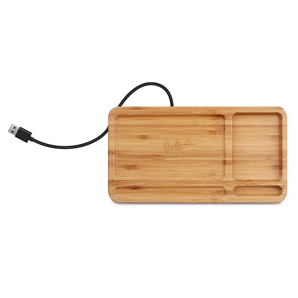 手機無線充電器-木質置物盤_2